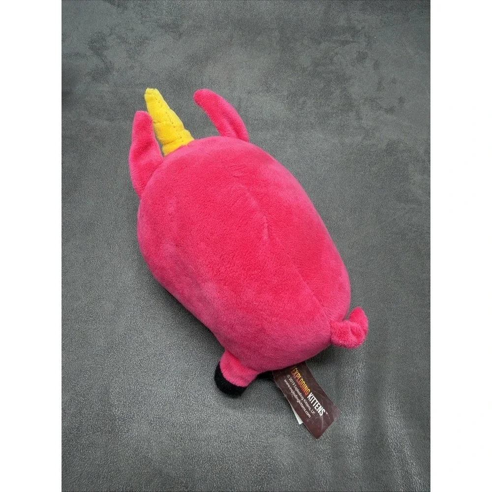Exploding Kittens Pig-A-Corn Plush Stuffed Animal Unicorn Pig Doll Toy PigaCorn